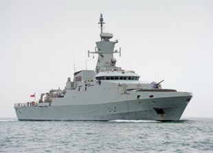 First Khareef-class Corvette Arrives in Oman