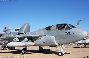 US Navy EA-6B Prowler Electronic Attack Aircraft