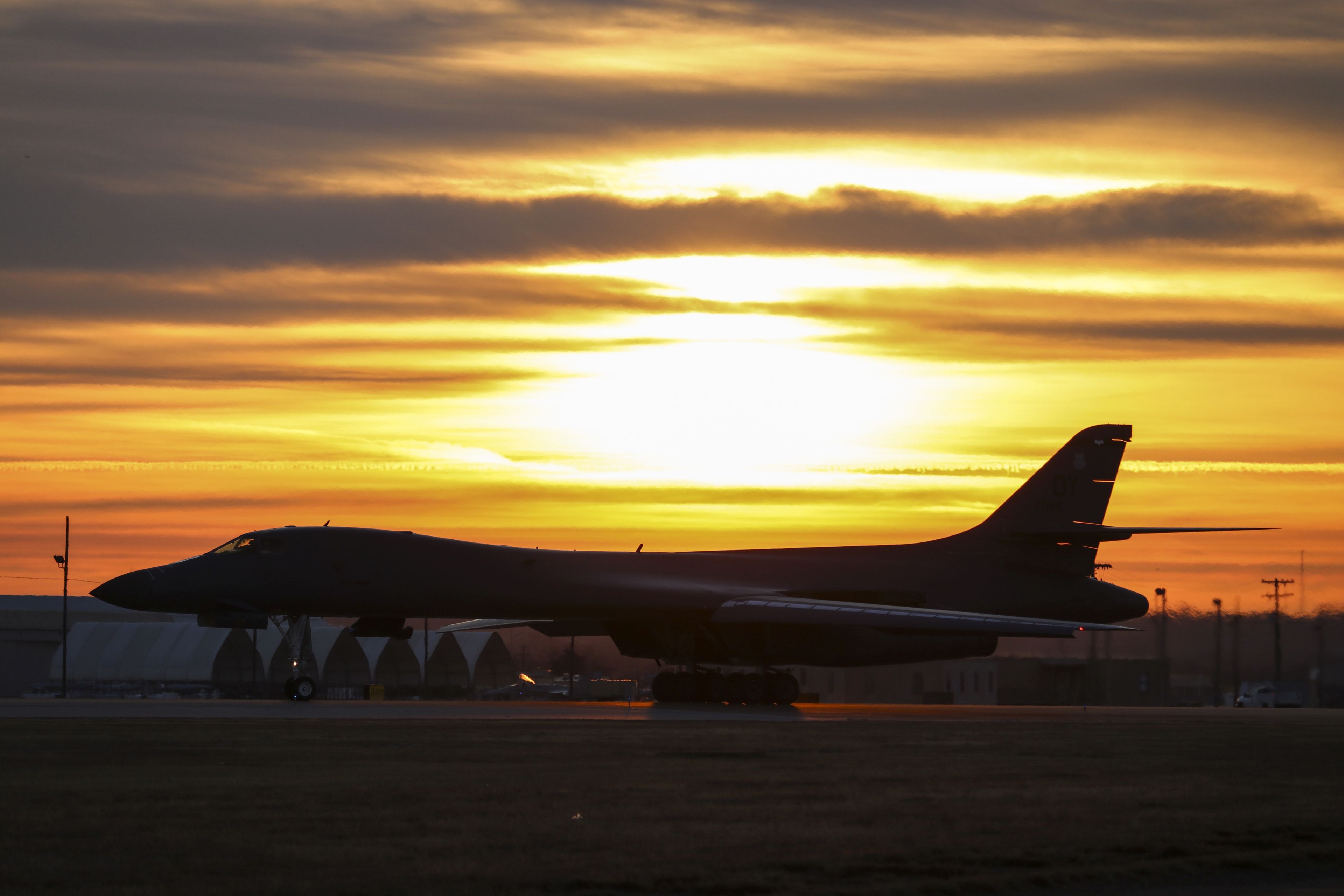 B-1B Lancer During Bomber Agile Combat Employment Exercise ...