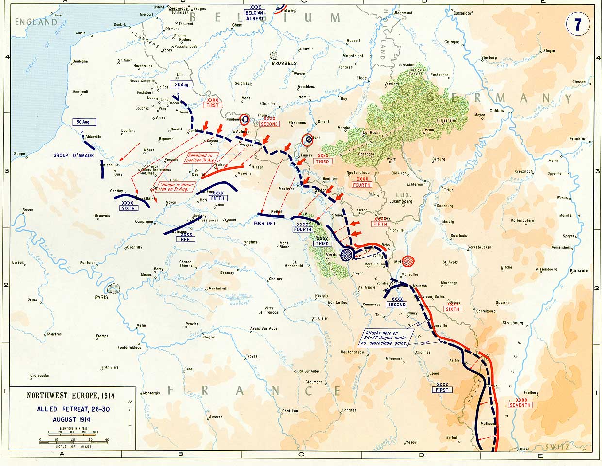 Maps - World War One | DefenceTalk Forum