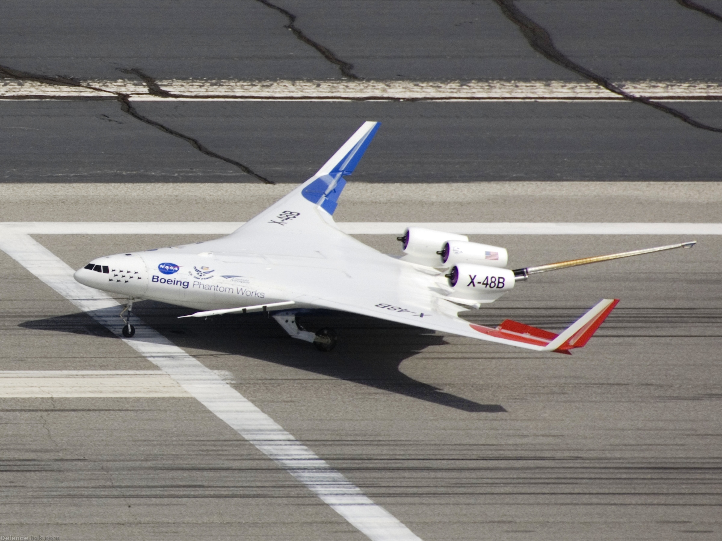 NASA X-48B Blended Wing Test Aircraft | DefenceTalk Forum