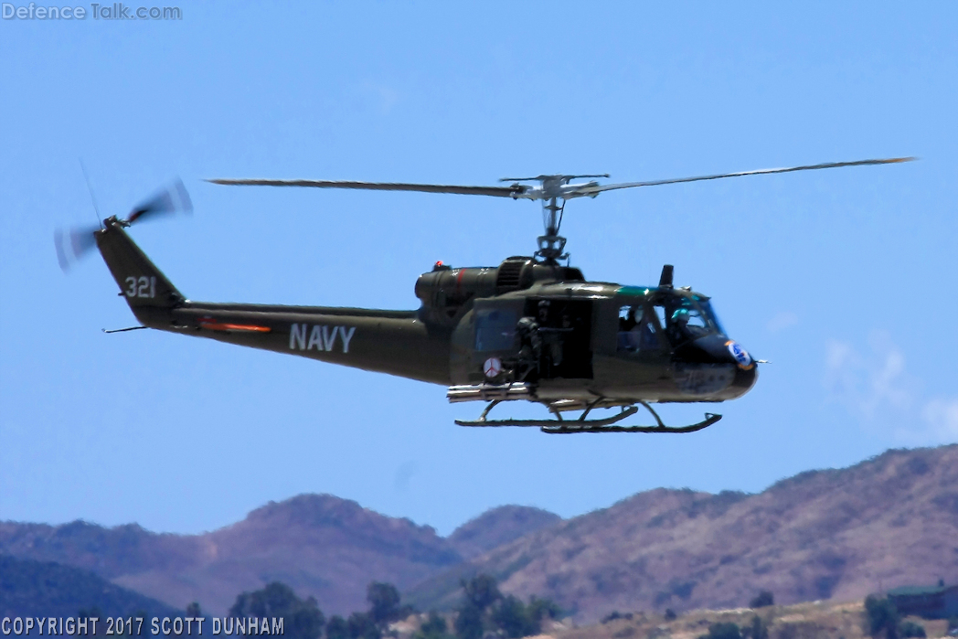 US Navy UH-1 Huey Helicopter Gunship | DefenceTalk Forum