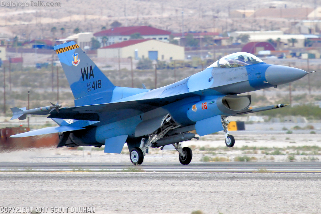 USAF F-16 Falcon Aggressor Squadron Fighter | DefenceTalk Forum