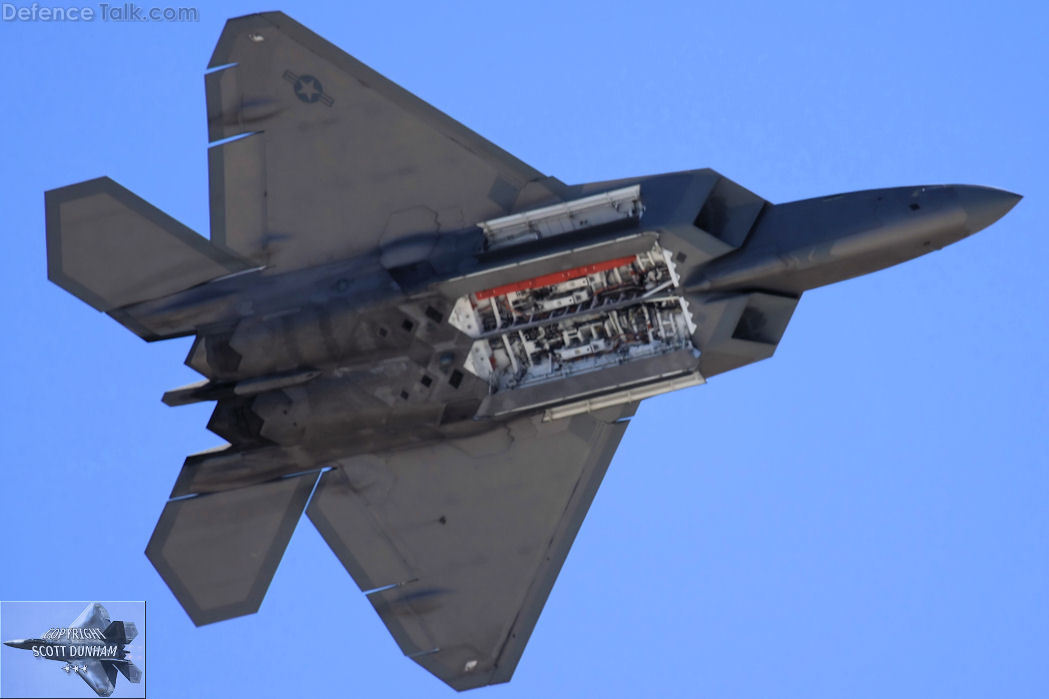 USAF F-22A Raptor Weapons Bay | DefenceTalk Forum