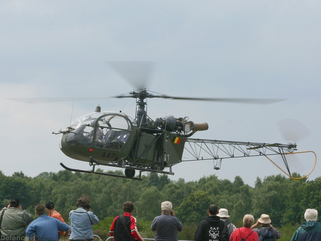 Alouette II Belgian Army