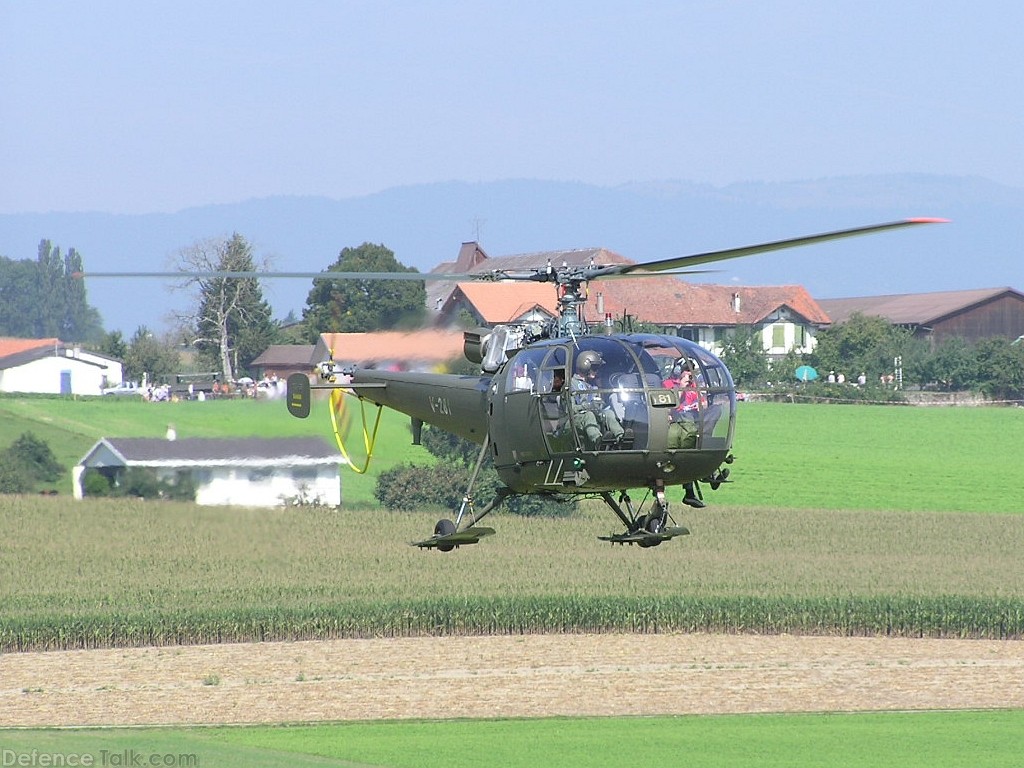 Alouette III Swiss Air Force