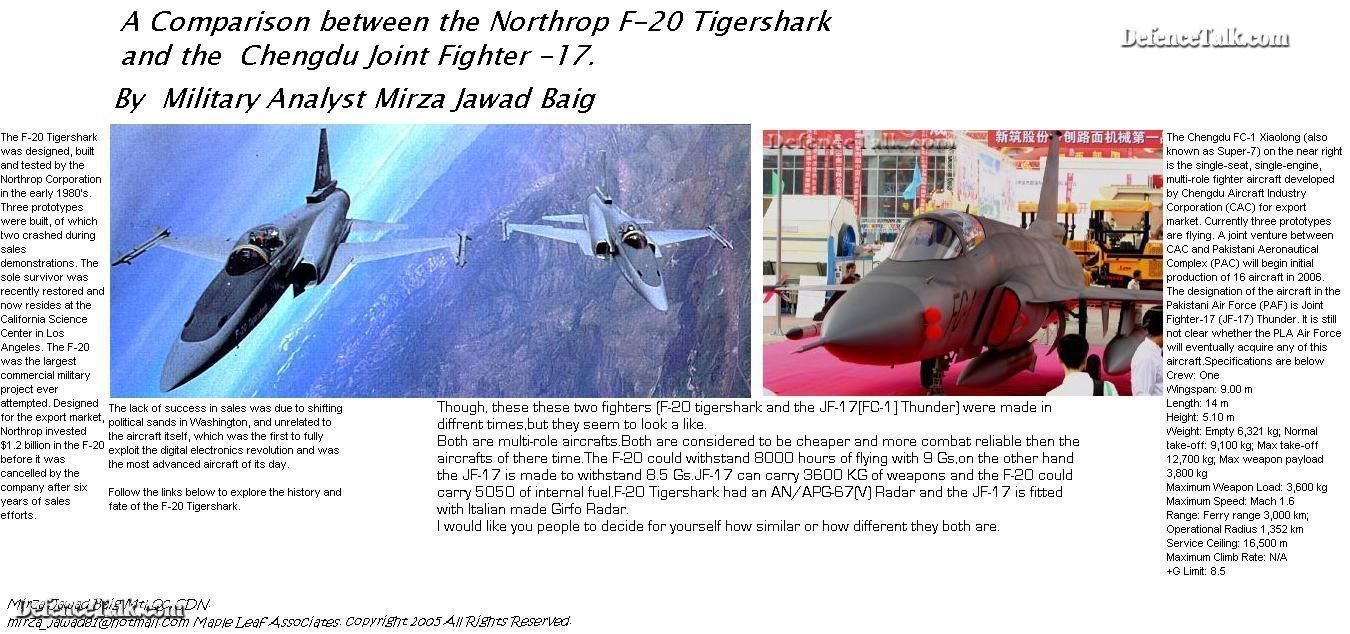 Comparison Between F And Jf 17 Defence Forum Military Photos Defencetalk