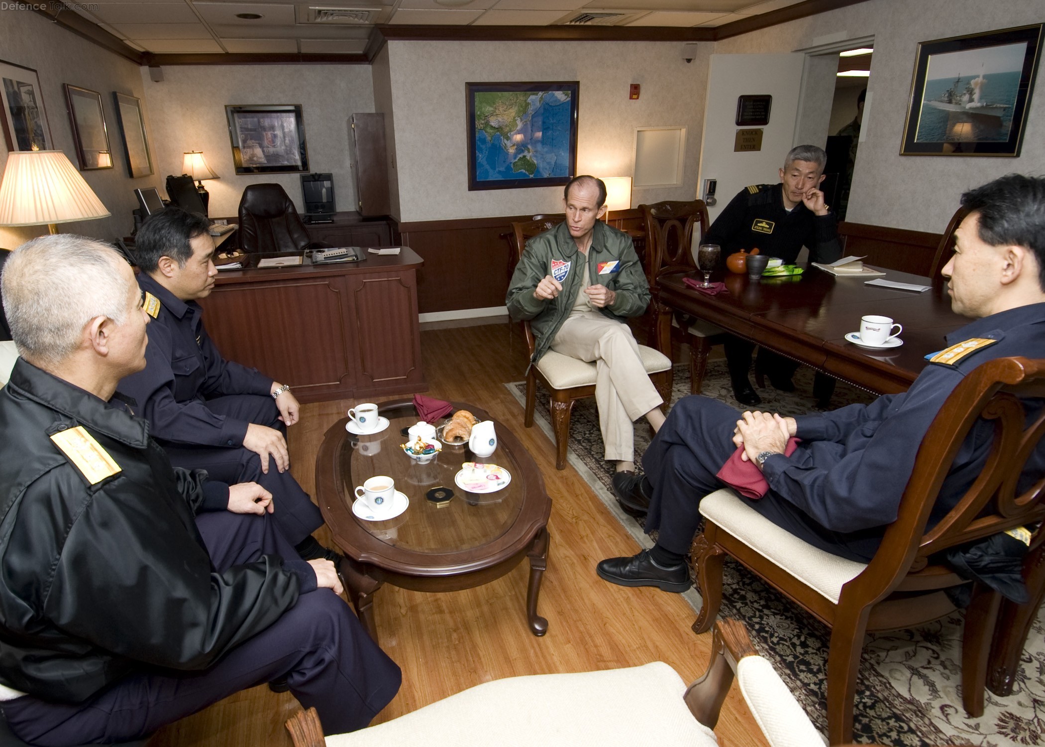 CTF and JSDF discuss Exercise schedule