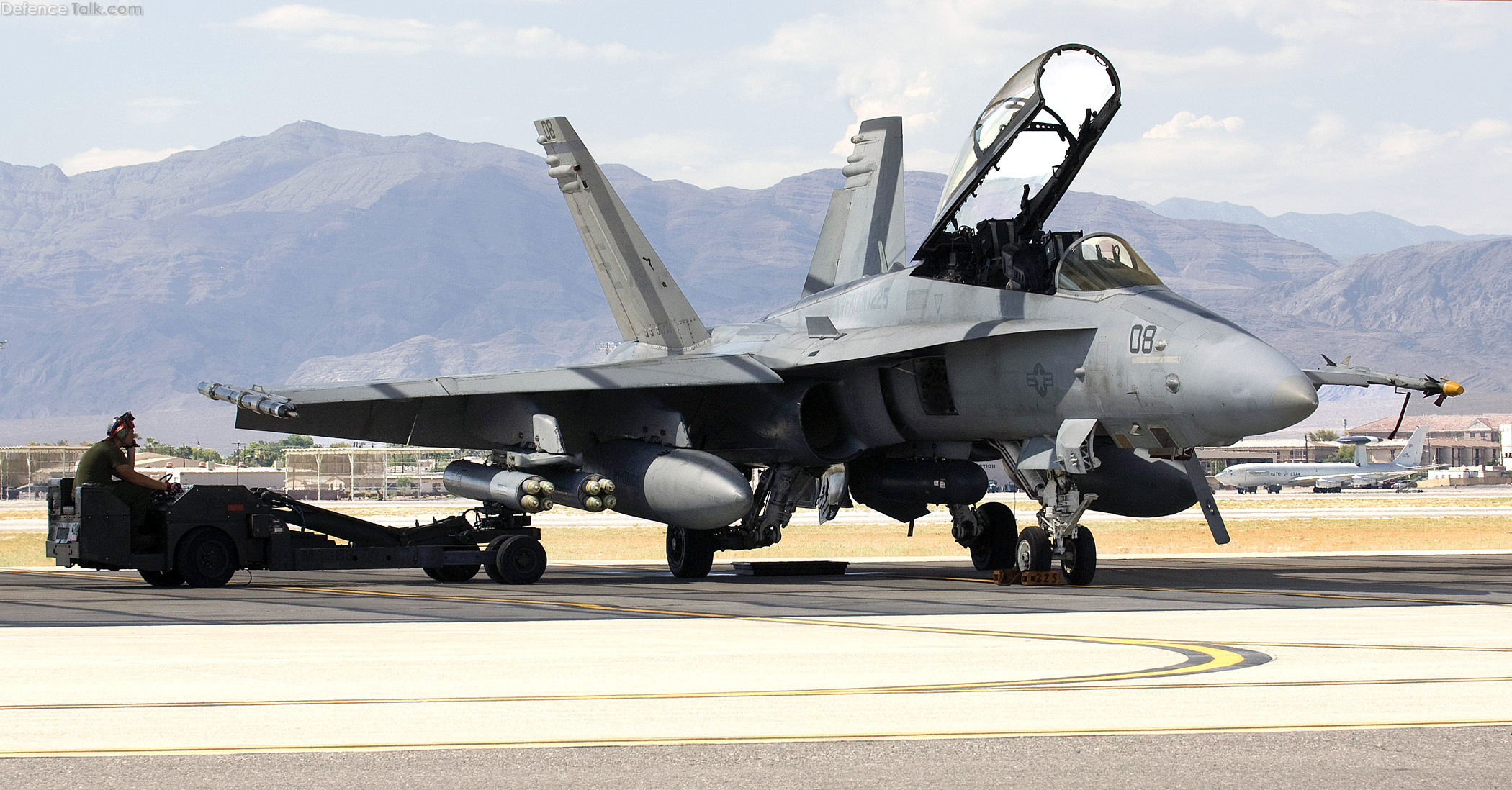 F-18, Loading missiles - Red Flag 2010