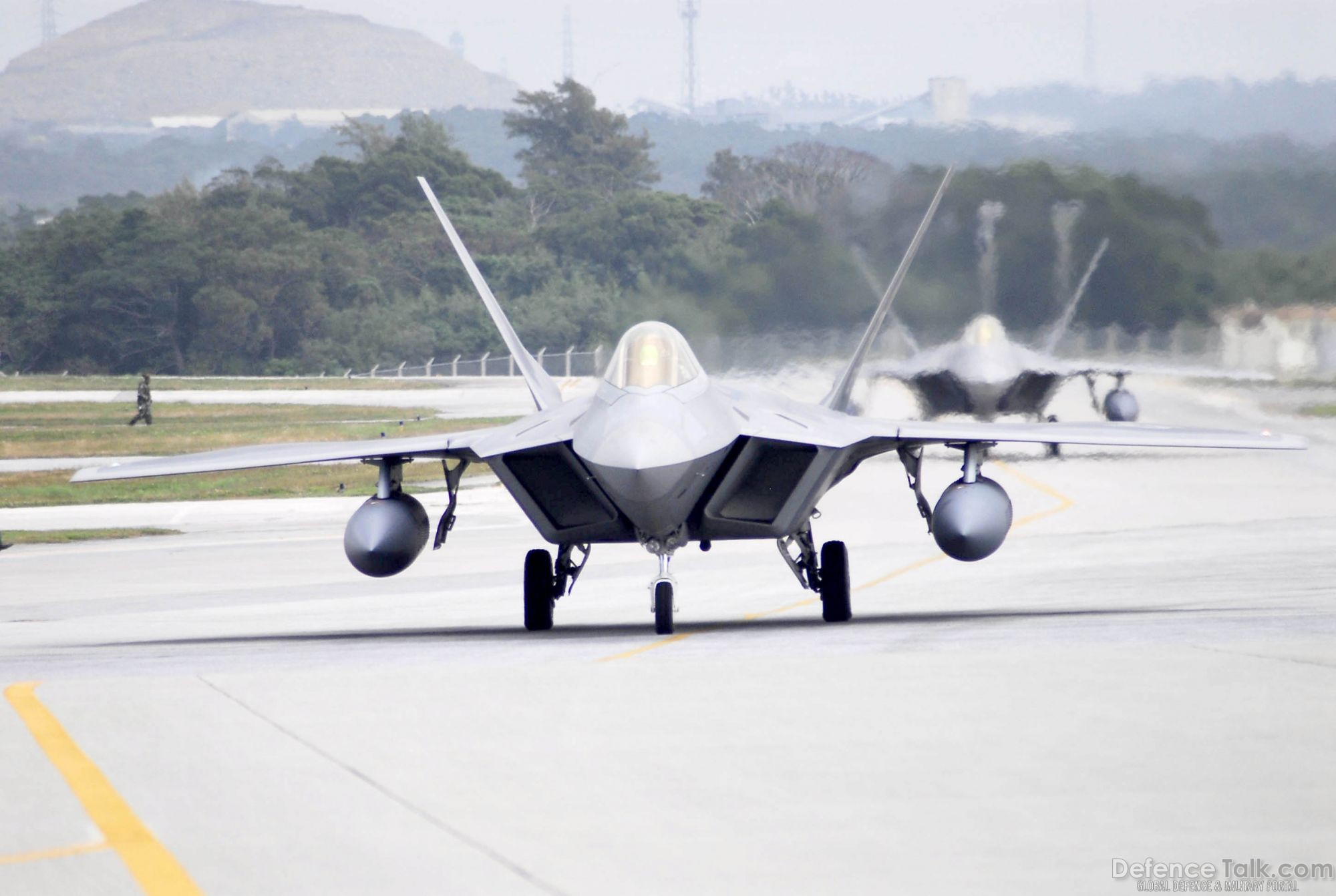 F-22A Raptors - Stealth Fighters in Japan