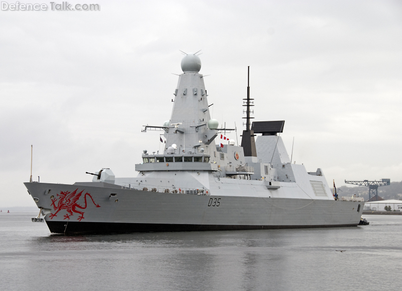 HMS Dragon D35