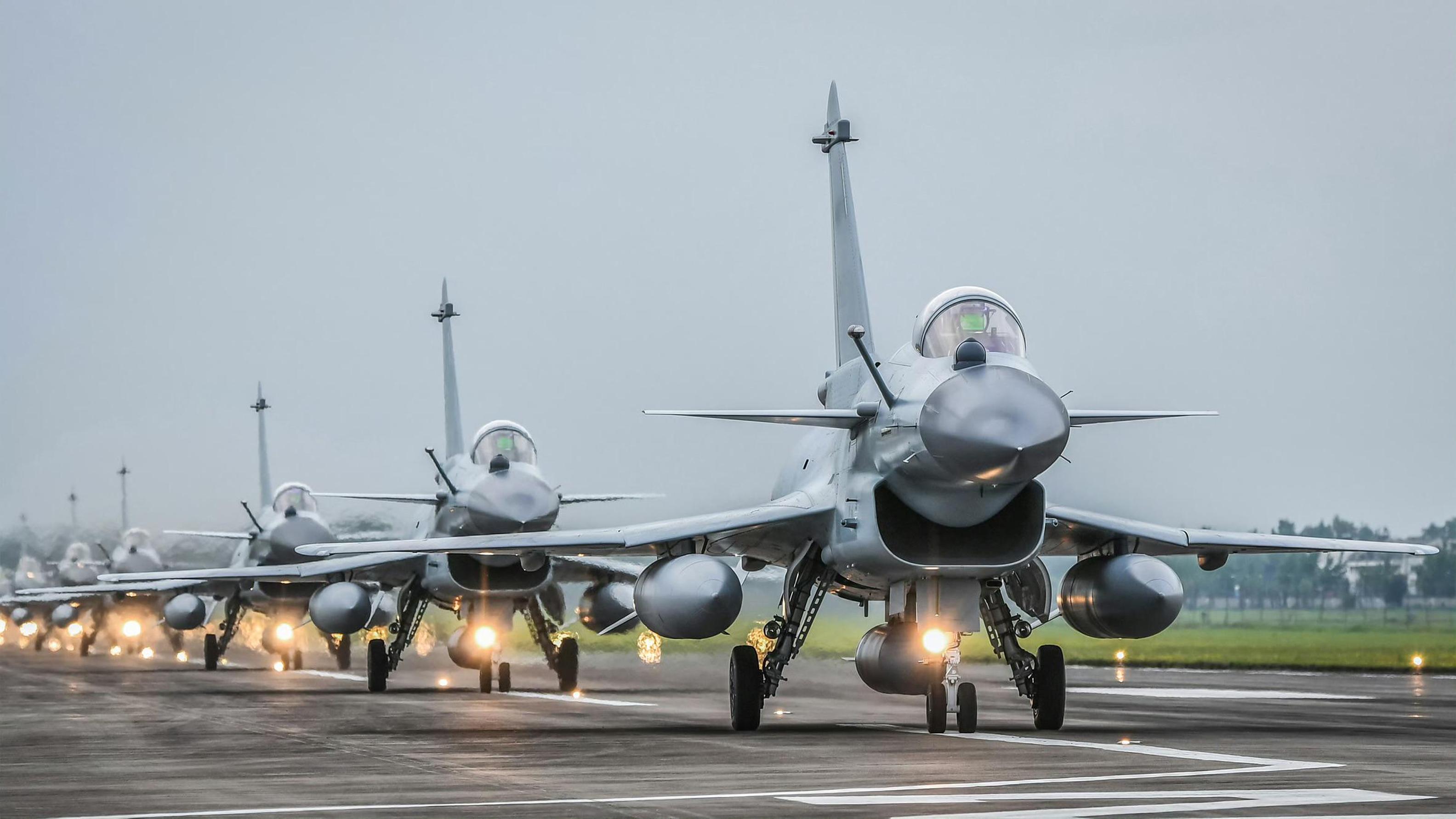 J-10C fighter jets