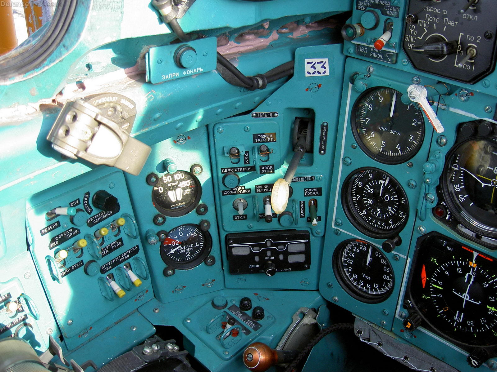 mig 31 cockpit