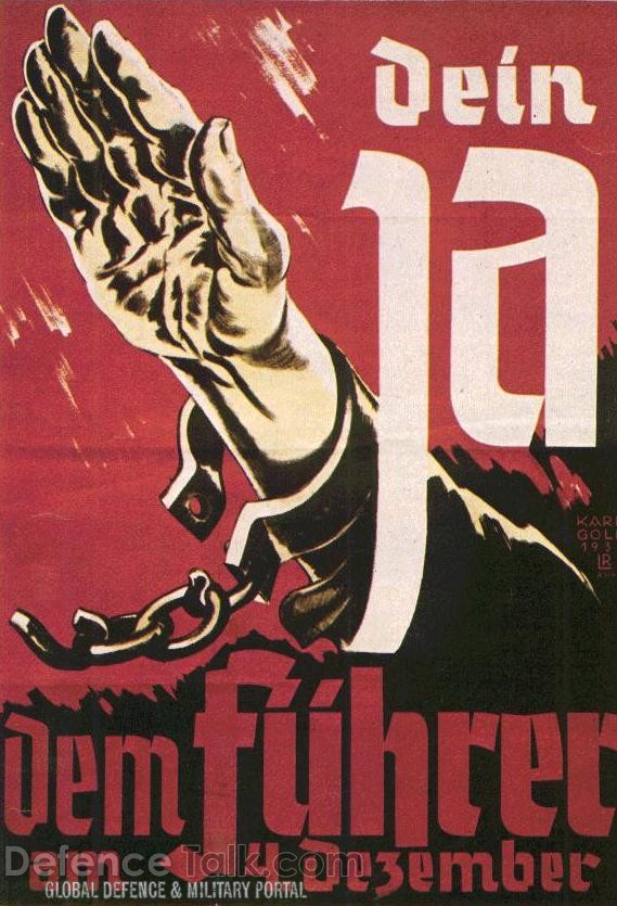 Nazi Propaganda Poster - World War II