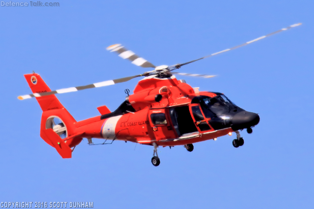 US Coast Guard HH-65 Dolphin SAR Helicopter