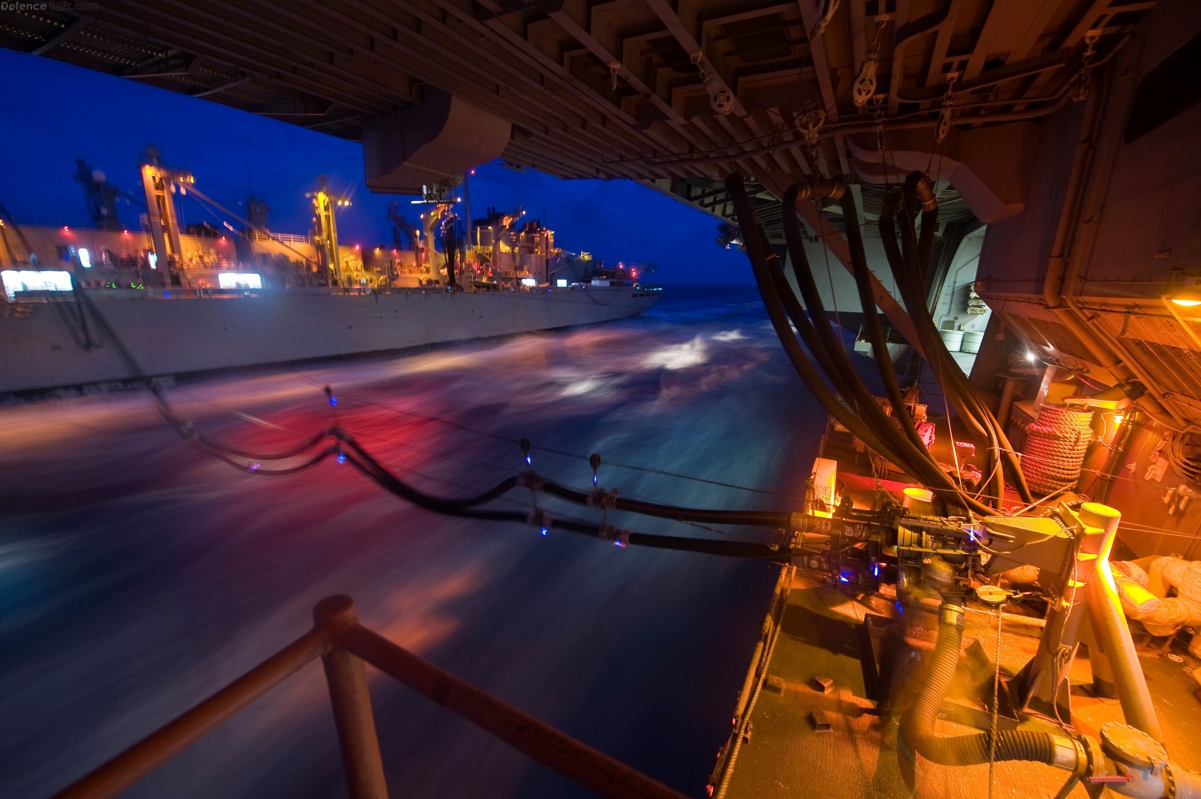 US Navy Underway Replenishment At Sea(RAS) | Defence Forum & Military ...