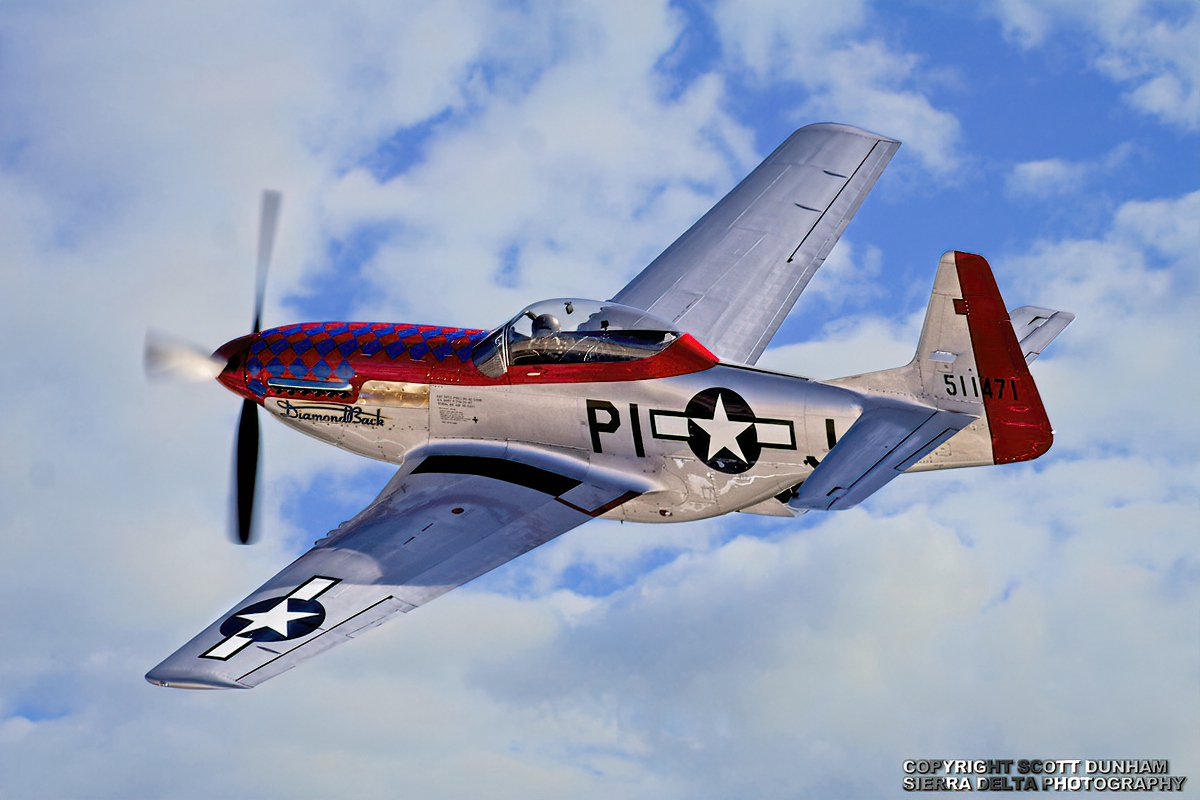 USAAC P-51 Mustang Fighter