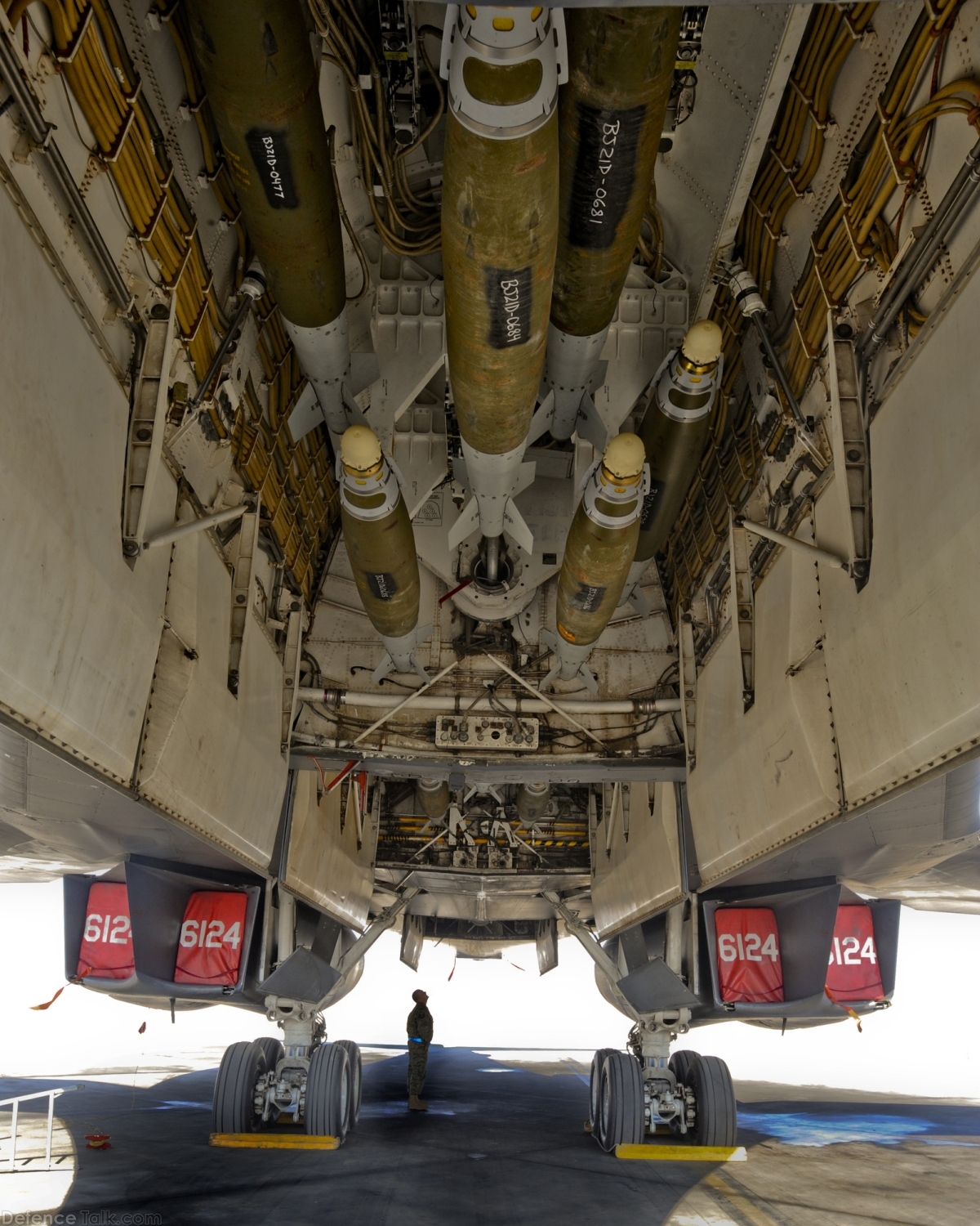 USAF B-1B Bomb Load