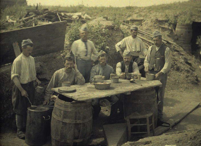 World War I Picture in color - The Great War!