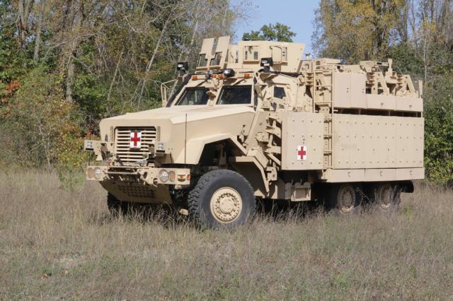 New MRAP ambulance prototypes many improvements