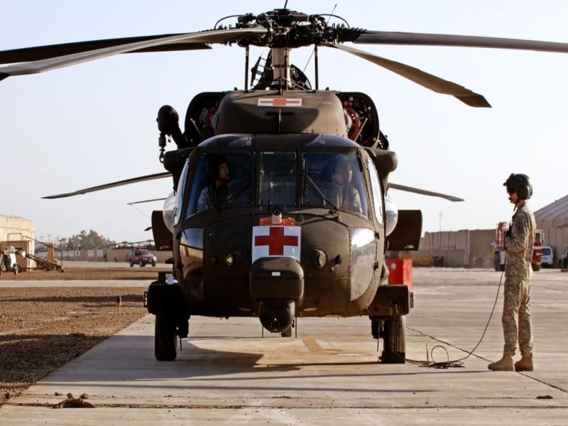 Medevac Helicopter