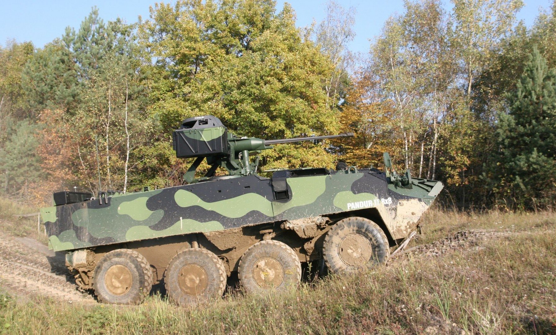 Czech Army Testing Pandur II AFV