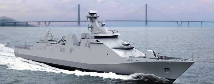 Indonesian Navy’s First Damen Sigma Frigate Launched | DefenceTalk