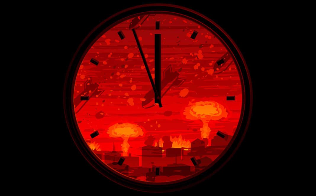 3 minutes to midnight nuclear war