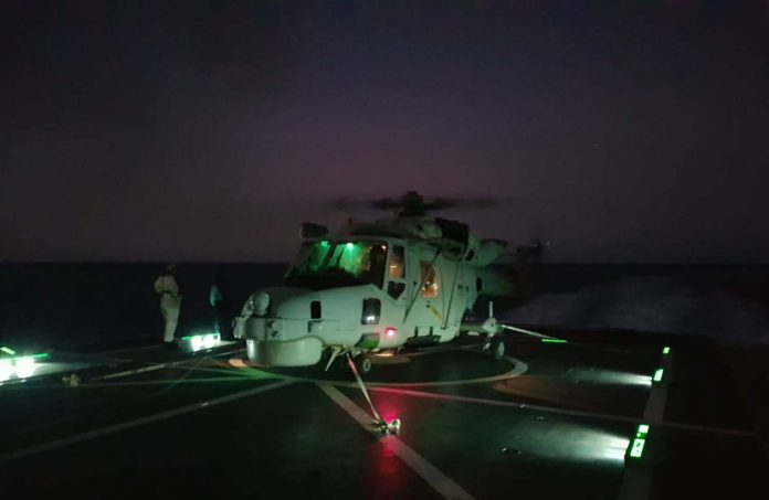 Royal Navy Trains Omani Navy for Helicopter flying Operations | DefenceTalk