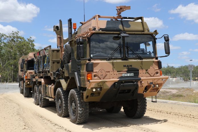 Rheinmetall MAN high mobility logistics vehicles