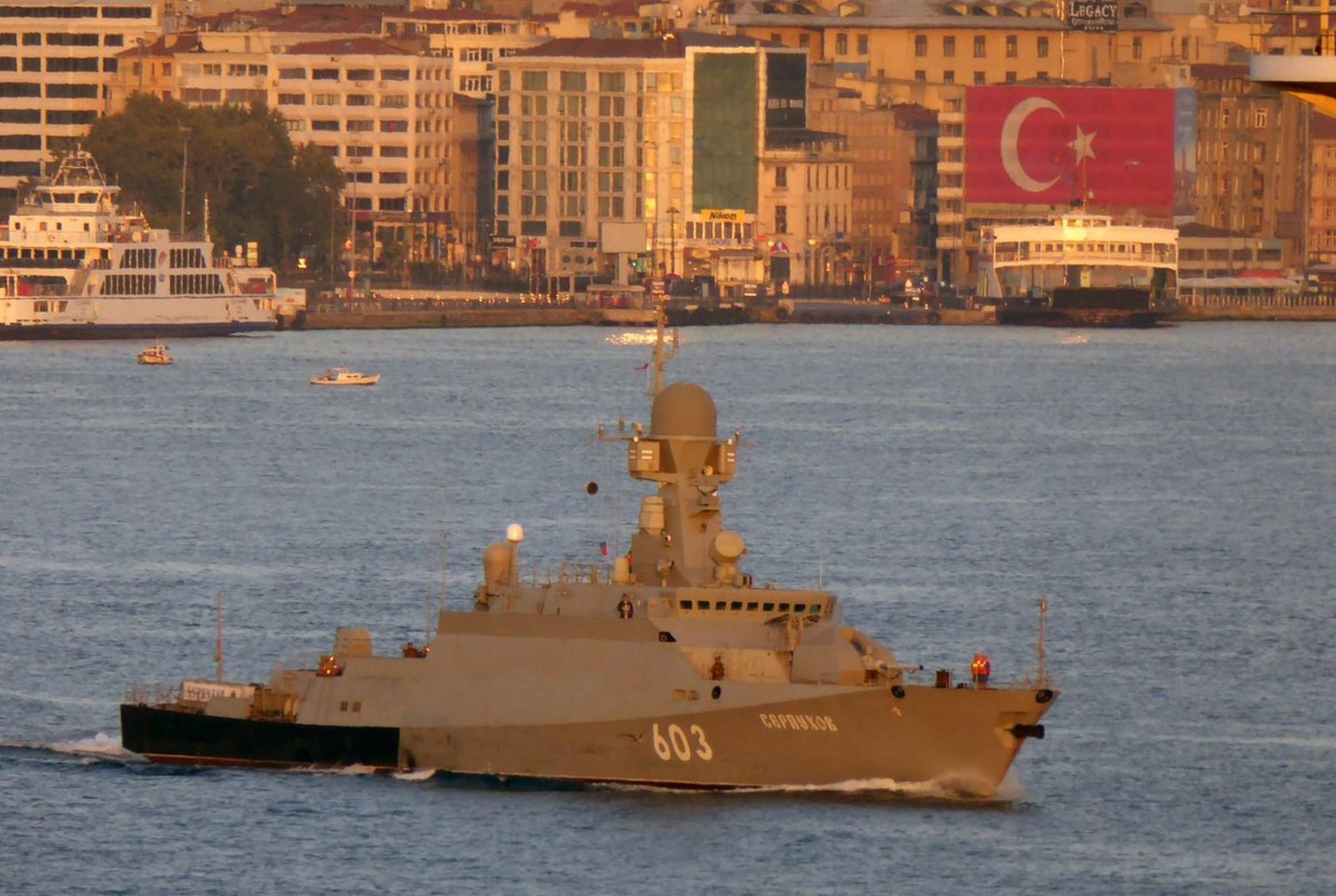 Russian warships transit Bosphorus as Turkey tensions soar | DefenceTalk