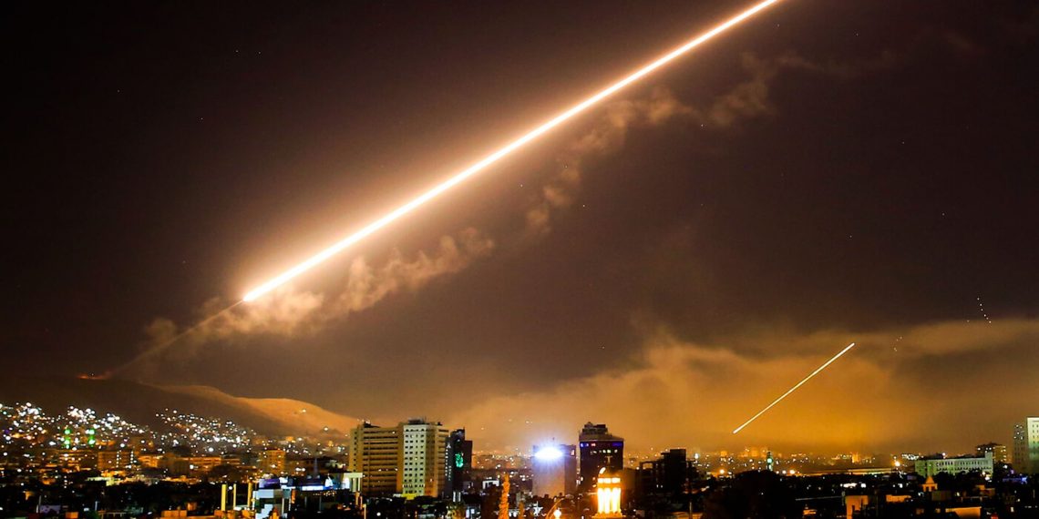 Syrian air defence responds to 'Israeli missiles': state media ...